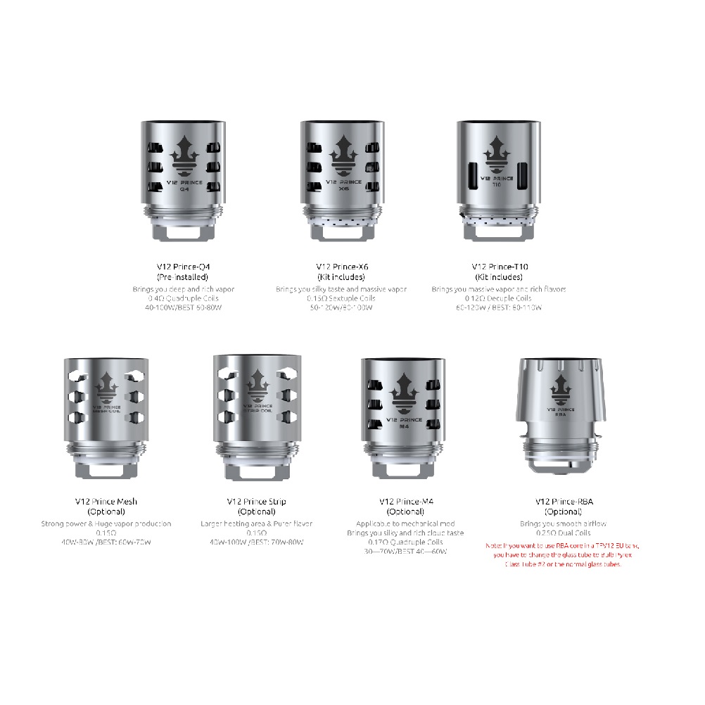 Smok TFV12 Prince Coil 3pcs - Image 2