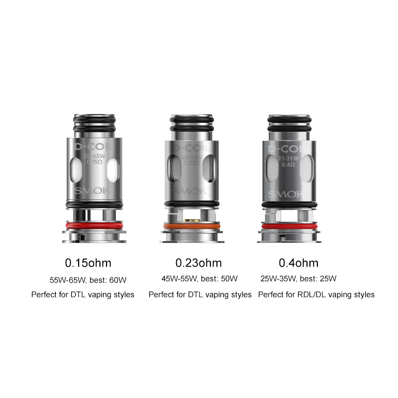 Smok D-Coil Series Replacement Coil for TF-D Tank (5pcs) - Image 2