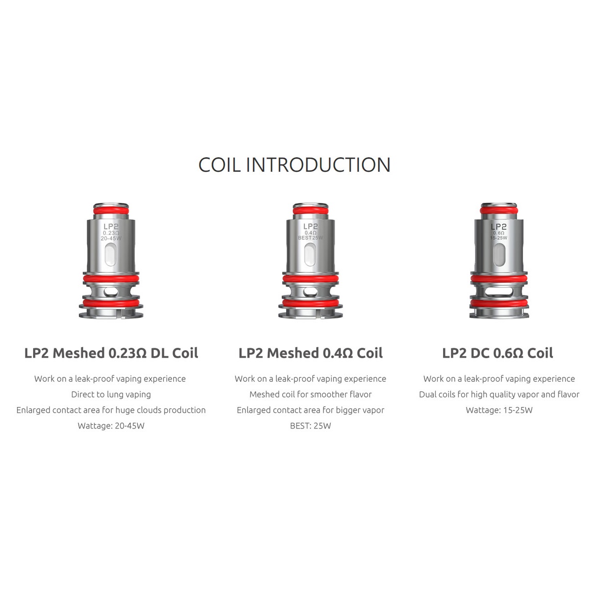 Smok LP2 Meshed Coil 5pcs - Image 2